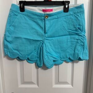 Lilly Pulitzer Scalloped Shorts